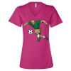 Women’s Relaxed Jersey V-Neck Tee Thumbnail
