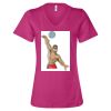 Women’s Relaxed Jersey V-Neck Tee Thumbnail