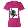 Women’s Relaxed Jersey V-Neck Tee Thumbnail