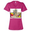 Women’s Relaxed Jersey V-Neck Tee Thumbnail