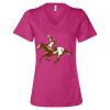 Women’s Relaxed Jersey V-Neck Tee Thumbnail