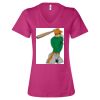 Women’s Relaxed Jersey V-Neck Tee Thumbnail