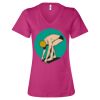 Women’s Relaxed Jersey V-Neck Tee Thumbnail