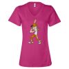 Women’s Relaxed Jersey V-Neck Tee Thumbnail