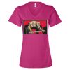 Women’s Relaxed Jersey V-Neck Tee Thumbnail