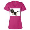 Women’s Relaxed Jersey V-Neck Tee Thumbnail