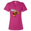 Women’s Relaxed Jersey V-Neck Tee Thumbnail