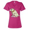 Women’s Relaxed Jersey V-Neck Tee Thumbnail