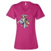 Women’s Relaxed Jersey V-Neck Tee Thumbnail