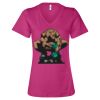 Women’s Relaxed Jersey V-Neck Tee Thumbnail