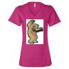 Women’s Relaxed Jersey V-Neck Tee Thumbnail