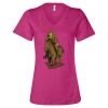 Women’s Relaxed Jersey V-Neck Tee Thumbnail