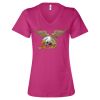 Women’s Relaxed Jersey V-Neck Tee Thumbnail