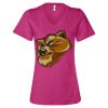 Women’s Relaxed Jersey V-Neck Tee Thumbnail