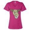 Women’s Relaxed Jersey V-Neck Tee Thumbnail