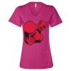 Women’s Relaxed Jersey V-Neck Tee Thumbnail