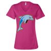 Women’s Relaxed Jersey V-Neck Tee Thumbnail