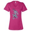 Women’s Relaxed Jersey V-Neck Tee Thumbnail
