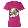 Women’s Relaxed Jersey V-Neck Tee Thumbnail