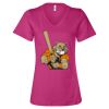 Women’s Relaxed Jersey V-Neck Tee Thumbnail