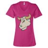 Women’s Relaxed Jersey V-Neck Tee Thumbnail