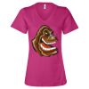 Women’s Relaxed Jersey V-Neck Tee Thumbnail