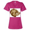 Women’s Relaxed Jersey V-Neck Tee Thumbnail