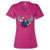 Women’s Relaxed Jersey V-Neck Tee Thumbnail