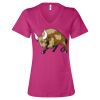 Women’s Relaxed Jersey V-Neck Tee Thumbnail