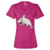 Women’s Relaxed Jersey V-Neck Tee Thumbnail