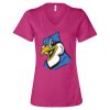 Women’s Relaxed Jersey V-Neck Tee Thumbnail