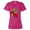 Women’s Relaxed Jersey V-Neck Tee Thumbnail