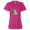 Women’s Relaxed Jersey V-Neck Tee Thumbnail
