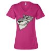 Women’s Relaxed Jersey V-Neck Tee Thumbnail