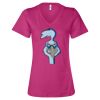 Women’s Relaxed Jersey V-Neck Tee Thumbnail