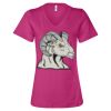 Women’s Relaxed Jersey V-Neck Tee Thumbnail