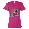 Women’s Relaxed Jersey V-Neck Tee Thumbnail