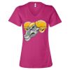 Women’s Relaxed Jersey V-Neck Tee Thumbnail