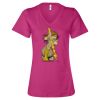 Women’s Relaxed Jersey V-Neck Tee Thumbnail