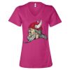 Women’s Relaxed Jersey V-Neck Tee Thumbnail