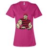 Women’s Relaxed Jersey V-Neck Tee Thumbnail