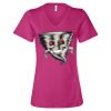 Women’s Relaxed Jersey V-Neck Tee Thumbnail