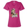 Women’s Relaxed Jersey V-Neck Tee Thumbnail