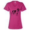 Women’s Relaxed Jersey V-Neck Tee Thumbnail