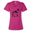 Women’s Relaxed Jersey V-Neck Tee Thumbnail