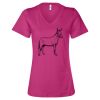 Women’s Relaxed Jersey V-Neck Tee Thumbnail