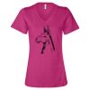Women’s Relaxed Jersey V-Neck Tee Thumbnail
