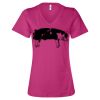 Women’s Relaxed Jersey V-Neck Tee Thumbnail