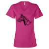Women’s Relaxed Jersey V-Neck Tee Thumbnail