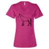 Women’s Relaxed Jersey V-Neck Tee Thumbnail